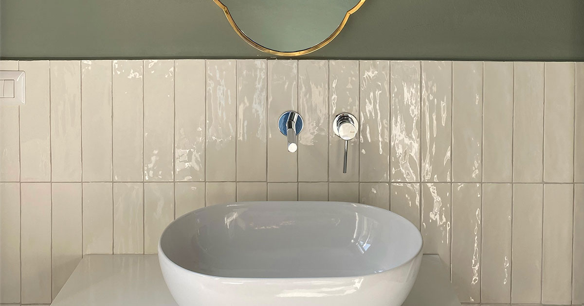 Toalite Bagno elegante dal gusto retrò: come valorizzarlo con il rivestimento ...
